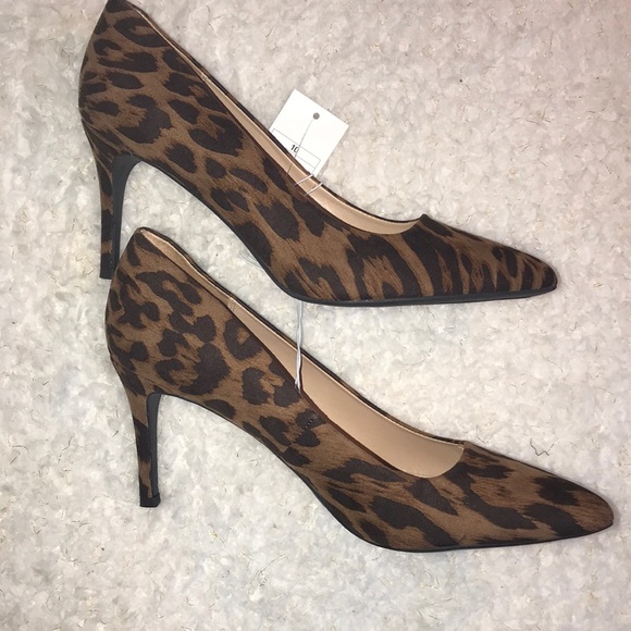 A New Day Leopard Print Heels 9.5 - Picture 4 of 6